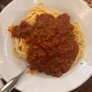 Spaguetti bolognesa