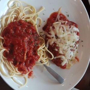 chicken parmigiana pasta