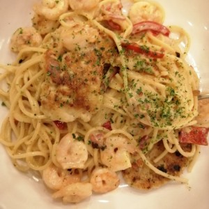 Chiken & Shrimp Carbonara