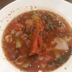 Minestrone soup