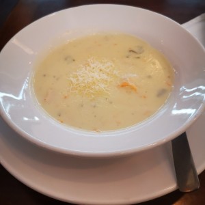 Chicken and gnocchi soup