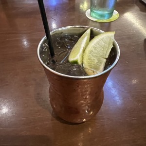 Raspberry Moscow Mule