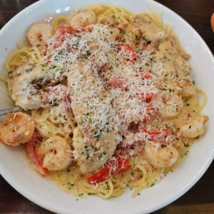 Chiken & Shrimp Carbonara