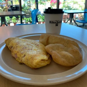 Omelette y Hojaldre