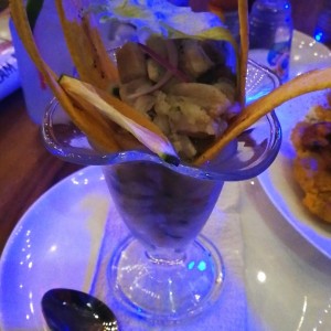 ceviche de corvina