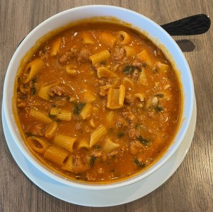 Sopa de chorizo