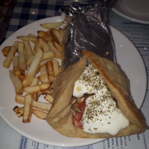 Gyros de pollo