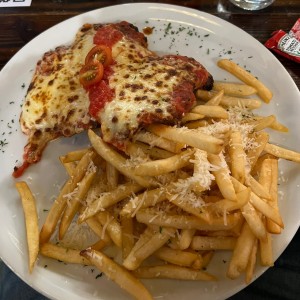 Monster Chicken Parmigiana