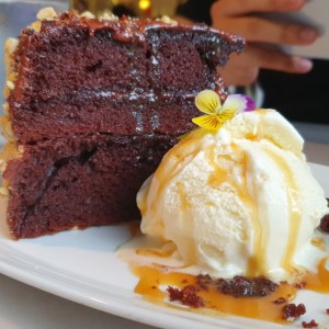 Hot Nutella Cake con Helado