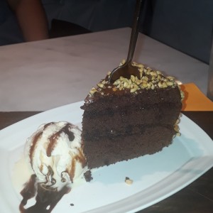 Hot Nutella Cake con Helado