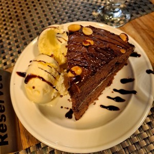 Hot Nutella Cake con Helado