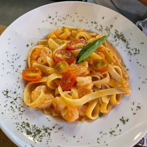 Fettuccini Gamberi Rosse