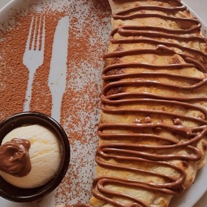 Postres - Calzone de Nutella