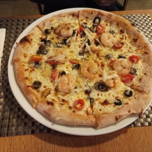 Pizza de Camarones