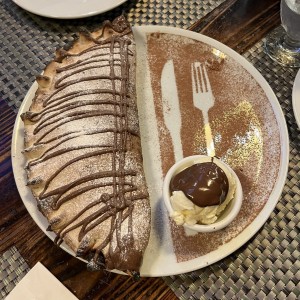 Postres - Calzone de Nutella