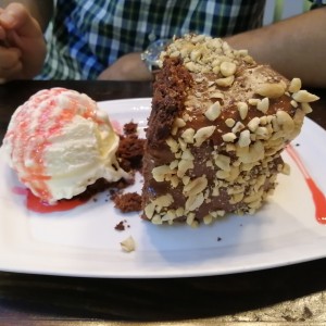 Hot Nutella Cake con Helado