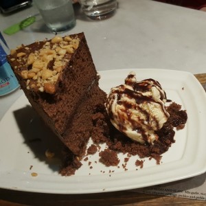 Hot Nutella Cake con Helado