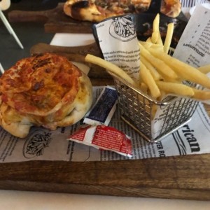 American Pizza Burger