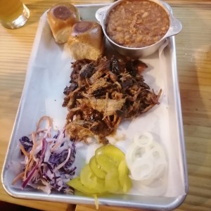 Smoked pulled pork 