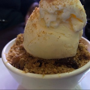 apple crumble 