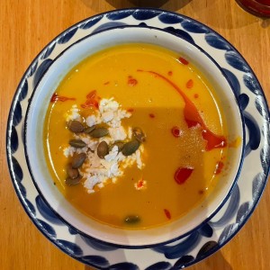 Sopa de zapallo 