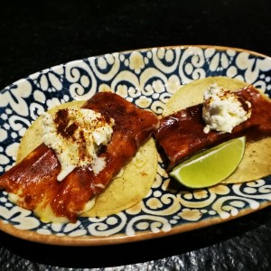 Taco de chorizo 