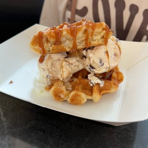 Caramel Belgian Waffle