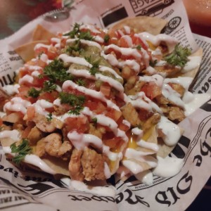 Nachos de pollo