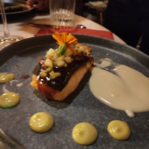 SALMON A LA PARRILLA