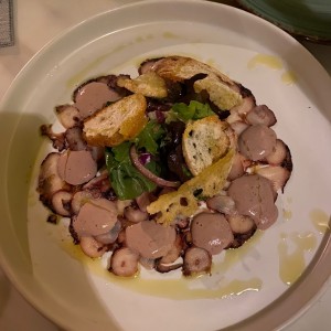 carpaccio de pulpo