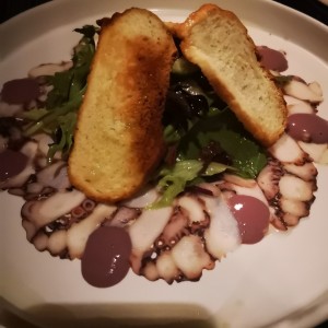 APETAIZERS - CARPACCIO DE PULPO