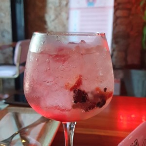 Gin frutos rojos