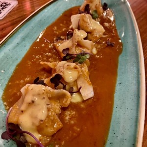 Para Compartir - Raviolis de Gamberoni