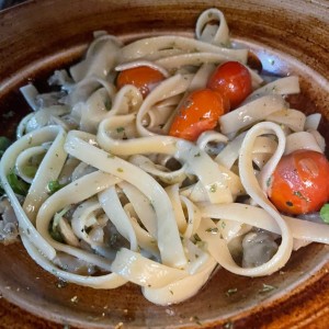 Fetuccine Vongole e Botarga