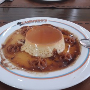 Flan de la casa