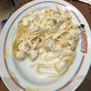 Fettuccine con pollo