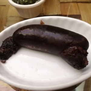 Chorizo o morcilla