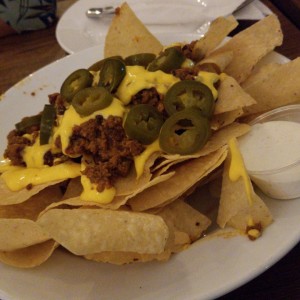 nachos de carne