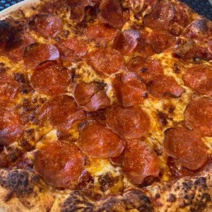 Pizza con Pepperoni