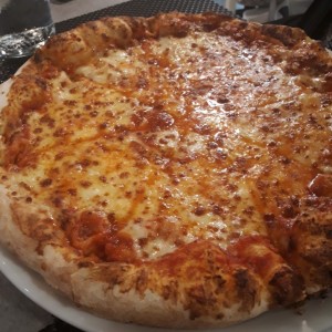 pizza de mozzarella