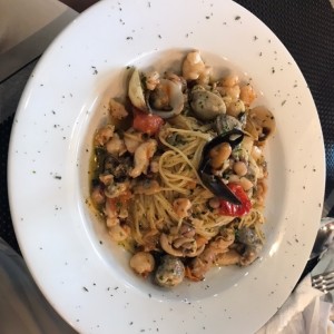 Spaghetti a la Pescatore