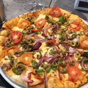 pizza de vegetales