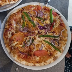 Pizza de vegetales