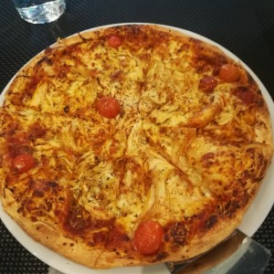 Pizza de pollo 