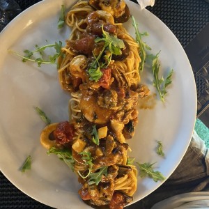 spaghetti a la pescatore 