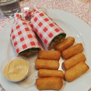 Wrap de chicken finger