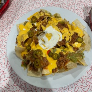 Nachos de carne