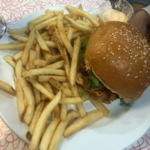  chicken burger