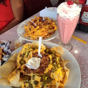 nachos de carne