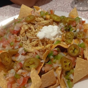 Nachos de Pollo y Carne